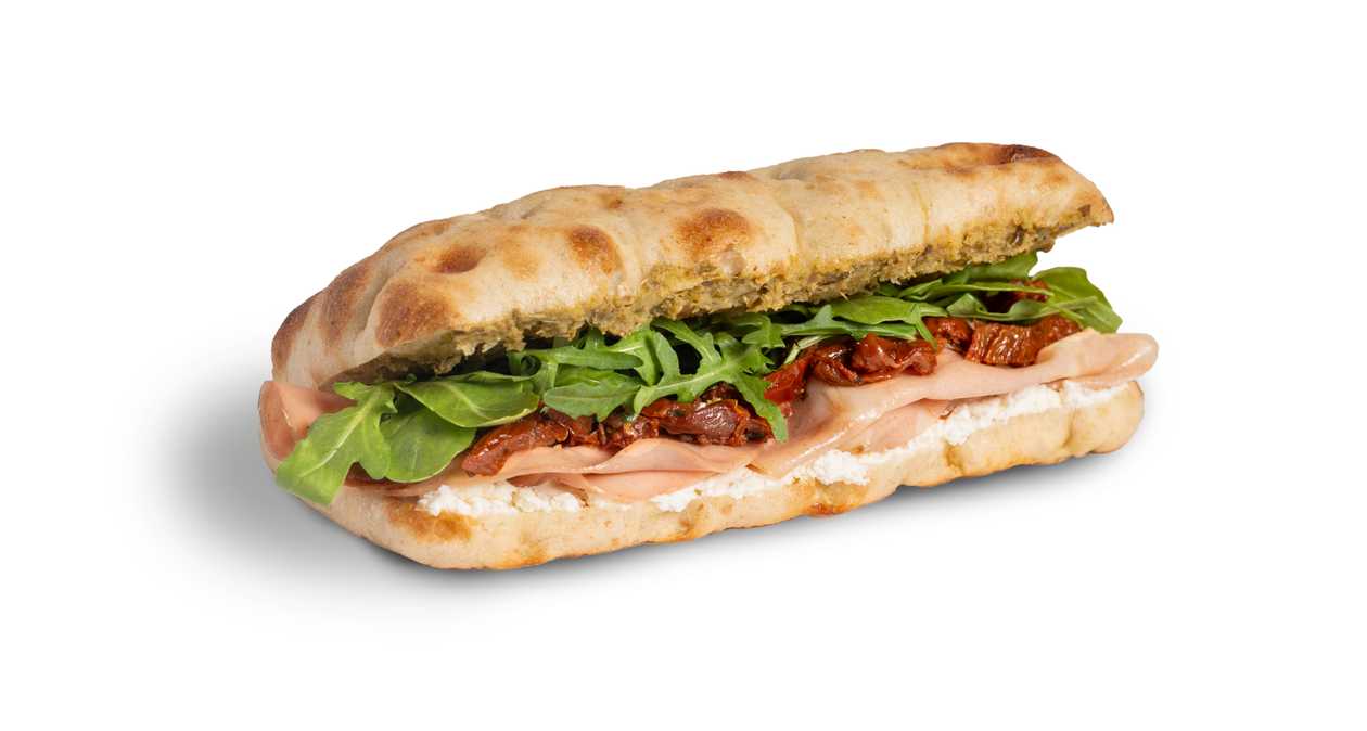 Schiacciata Ricotta & Pesto