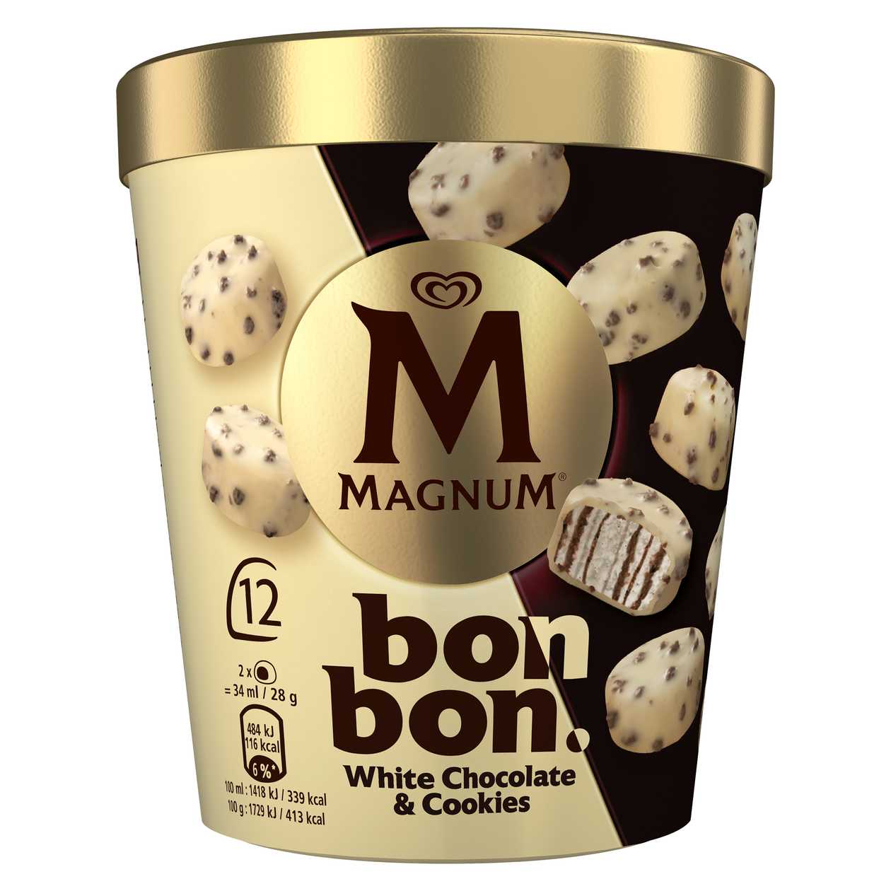 Magnum Bon Bon White Chocolate & Cookies