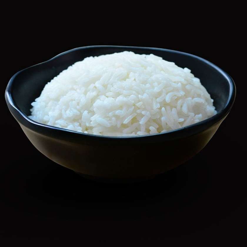 Steamed rice