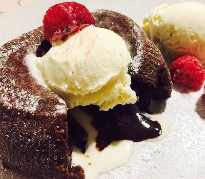 Lava Cake cu inghetata