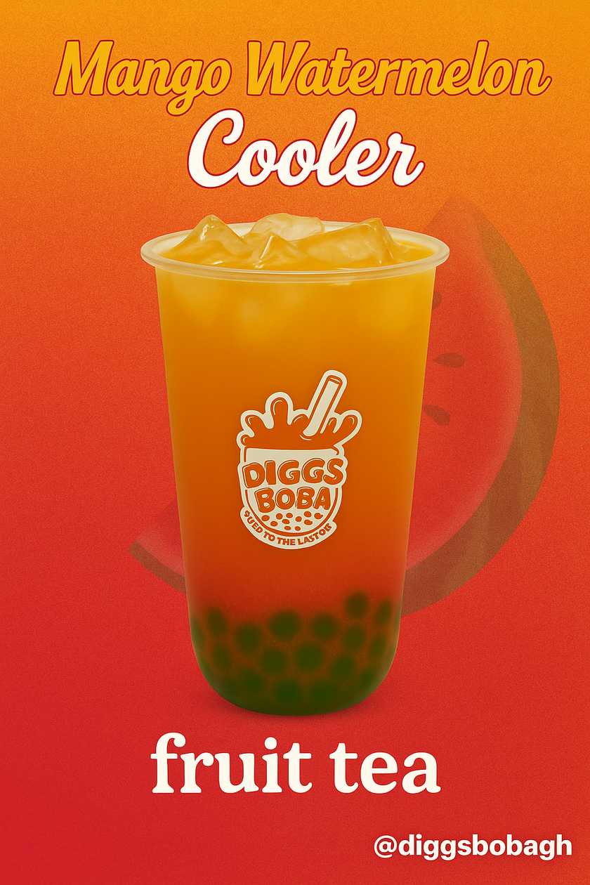 Mango Watermelon Cooler Fruit Tea
