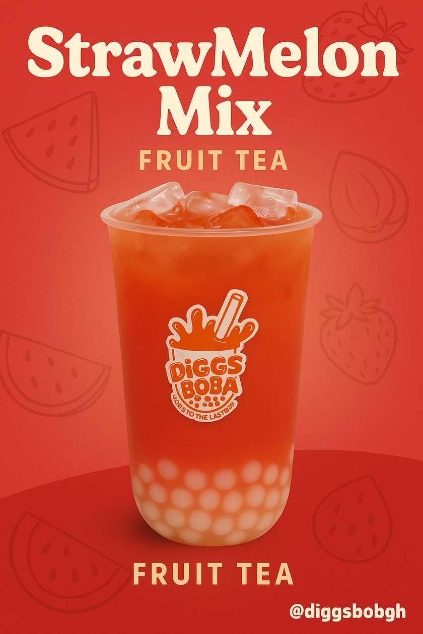 Strawmelon Mix Fruit Tea