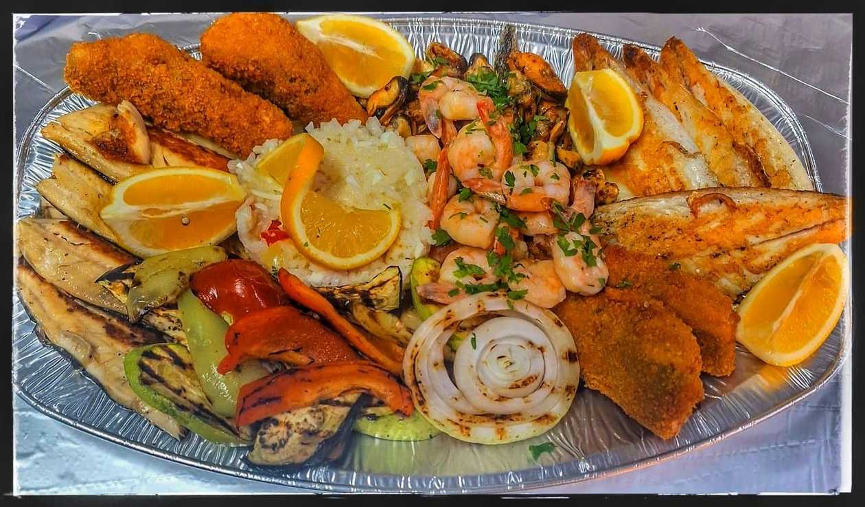 Fish Plate - 4 pers - 1850g