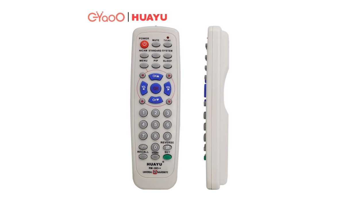 HUKING RM-36E+S TV remote control universal/5