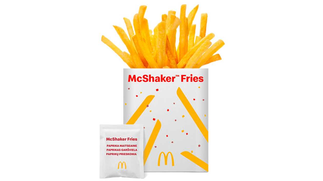 McShaker™ Fries Paprika, medium