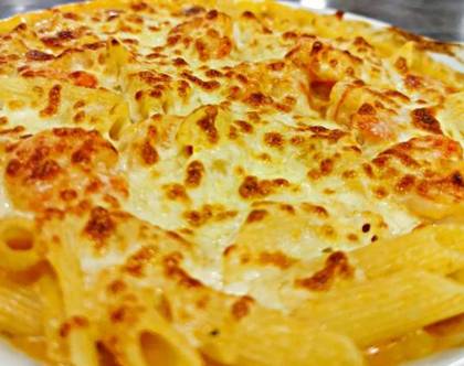 Penne Gamberetto al Forno