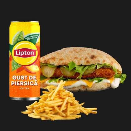 Schnitzel Panini Combo