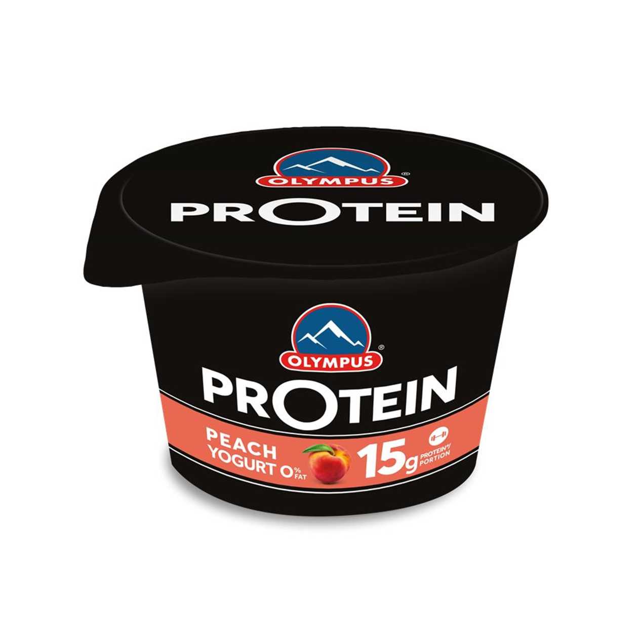 Olympus, High Protein Yogurt with Peaches 0%, 200 g (expires soon)