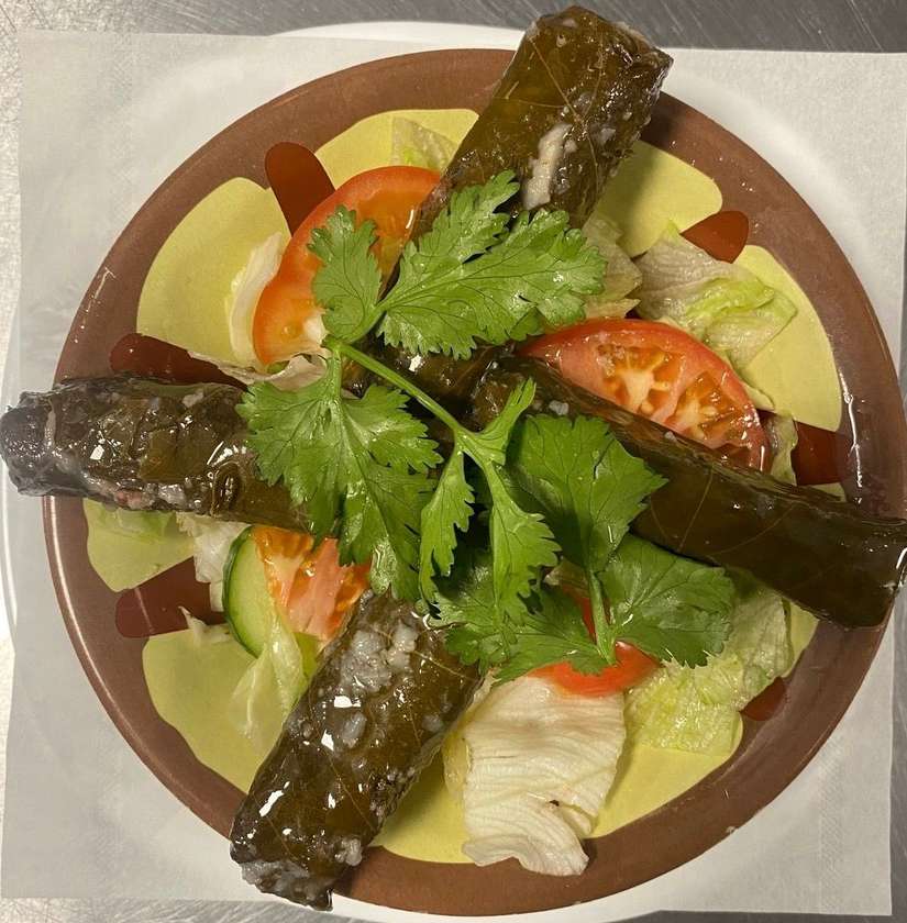 Grape leaves