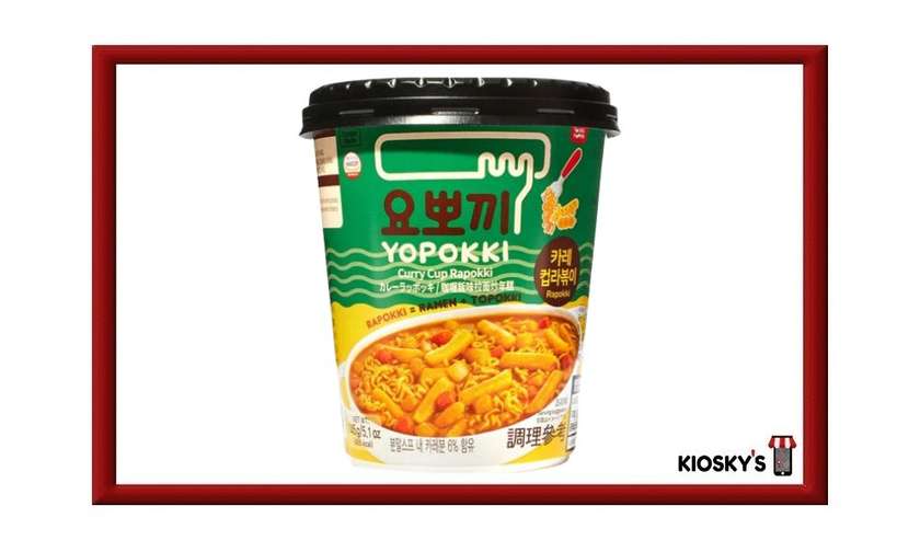 Yopokki Curry Cup Rapokki 145g