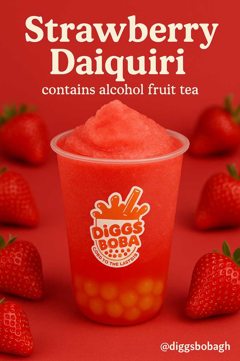 Strawberry Daiquiri (Rum, Iced)