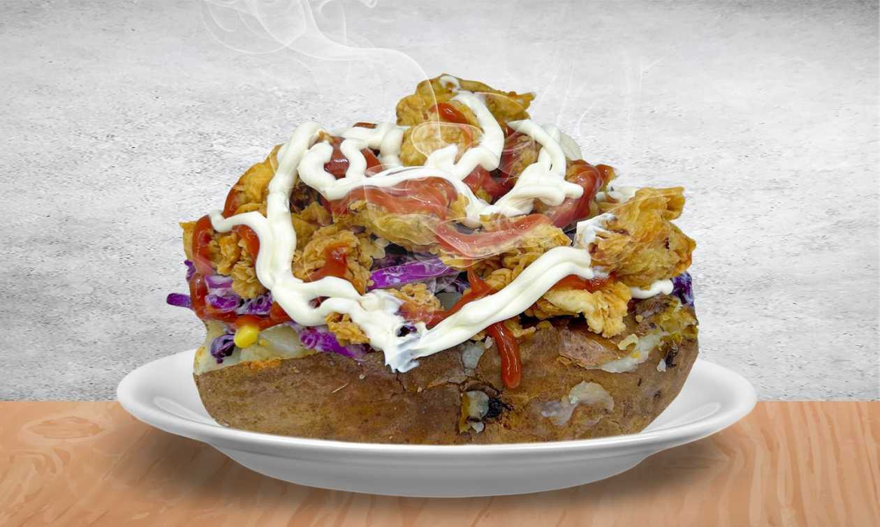 Crispy Chicken Kumpir