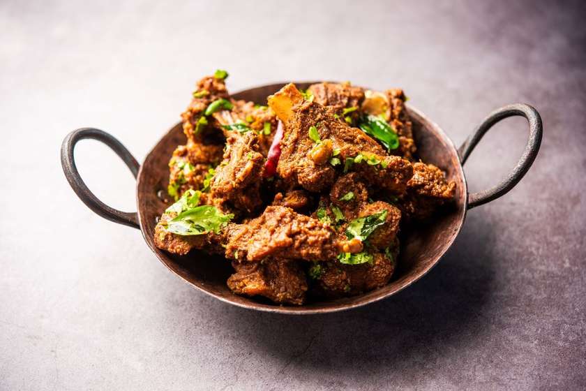Fried Goat