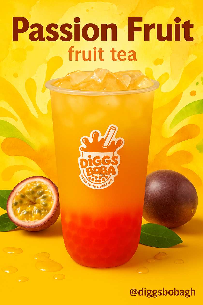 Passionfruit Fruit Tea Drink