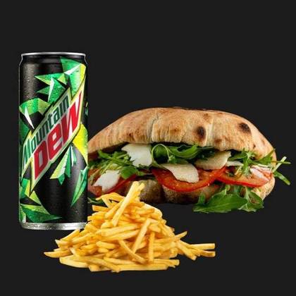 Veggie Panini Combo