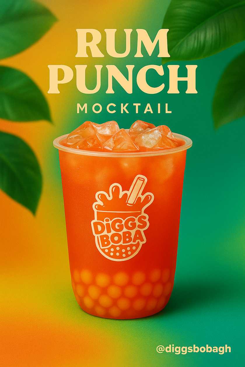 Rum Punch Mocktail