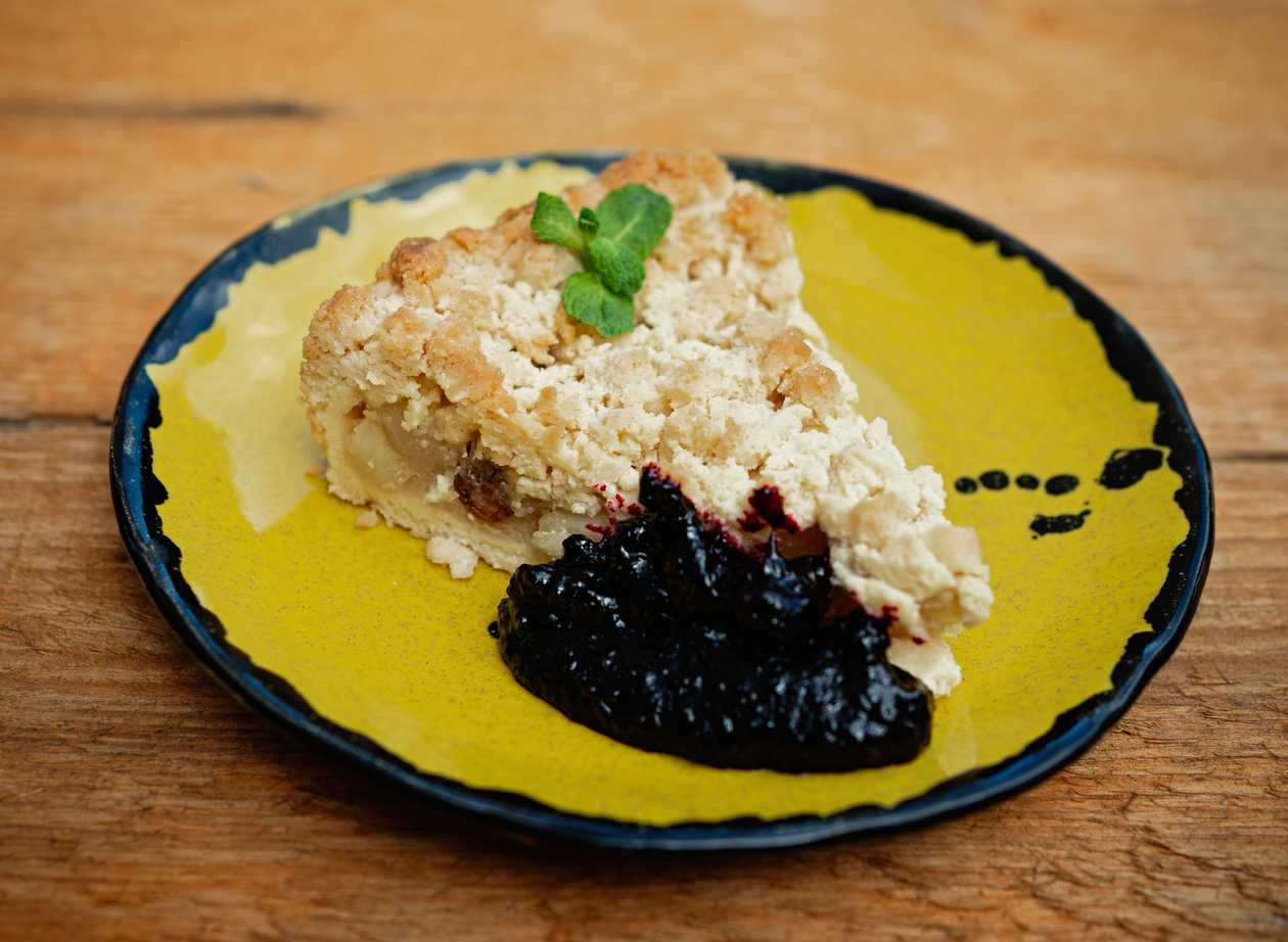 Pancake with Macerated Pineapple