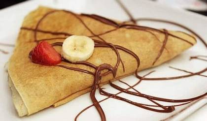 Crepes with Chocolate and Bananas (2 Pcs)
