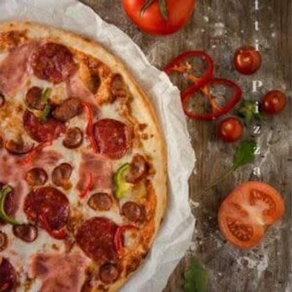 Four Meats Pizza
