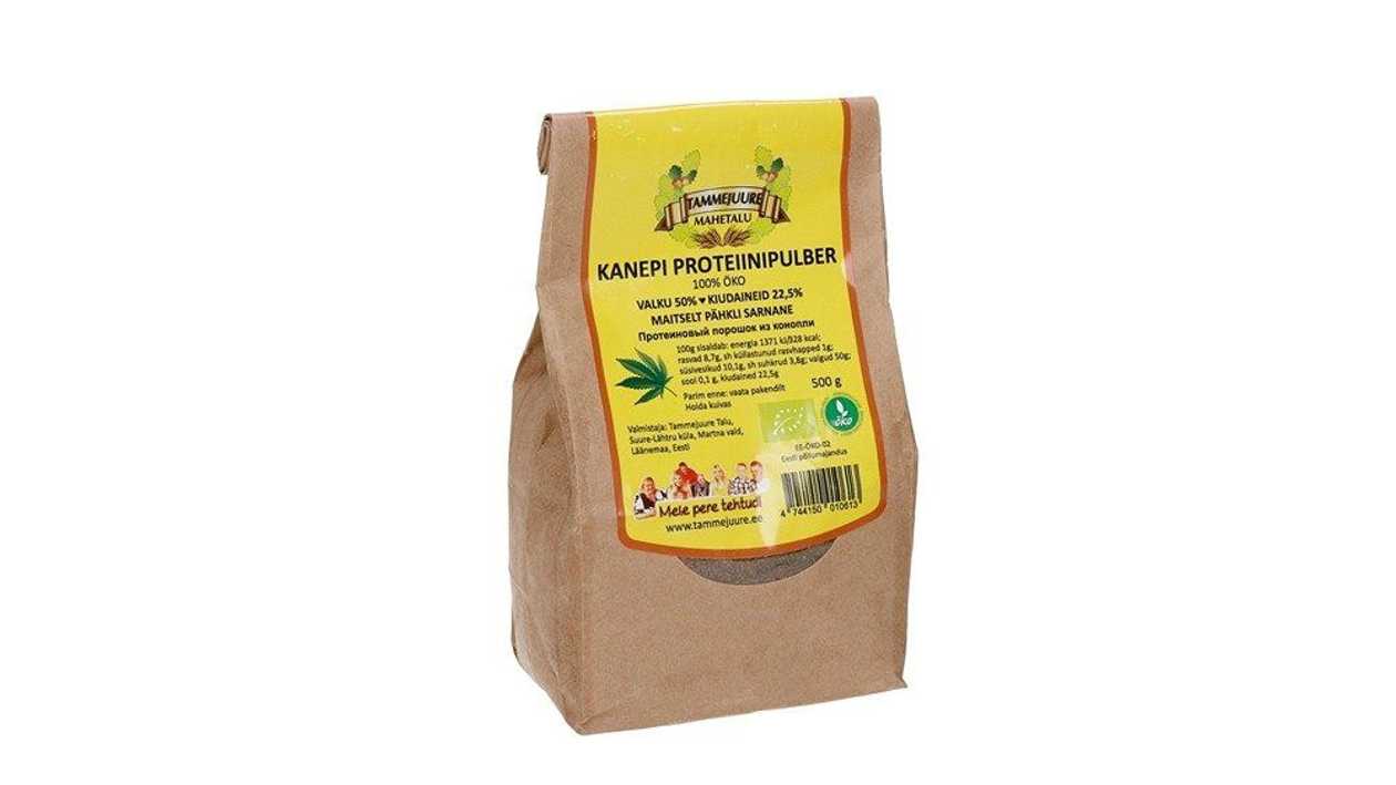 Kanepi proteiinipulber, 500 g