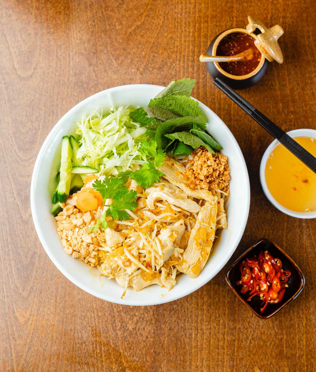 Bun Ga Nam Bo (Medium Spicy)