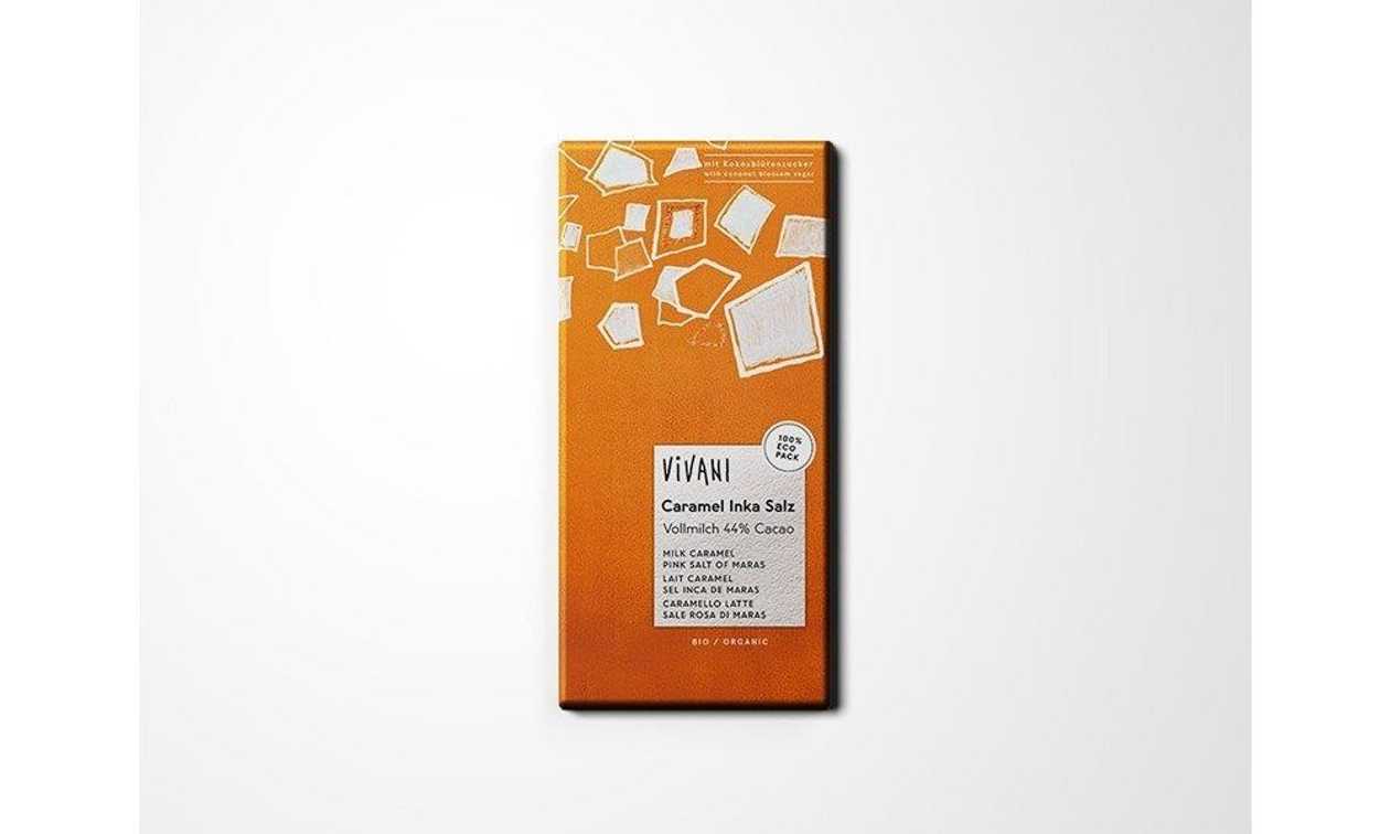 Piimašokolaad karamelli ja soolakristallidega, 80g                                                                      