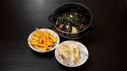 Mussels in Cream
