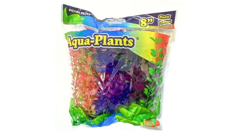 Aquarium Coloured Plants 8 x 6 Pack