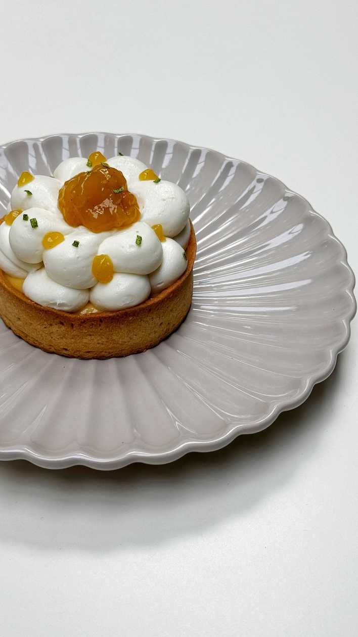 MANGO CHEESECAKE DELUXE TART