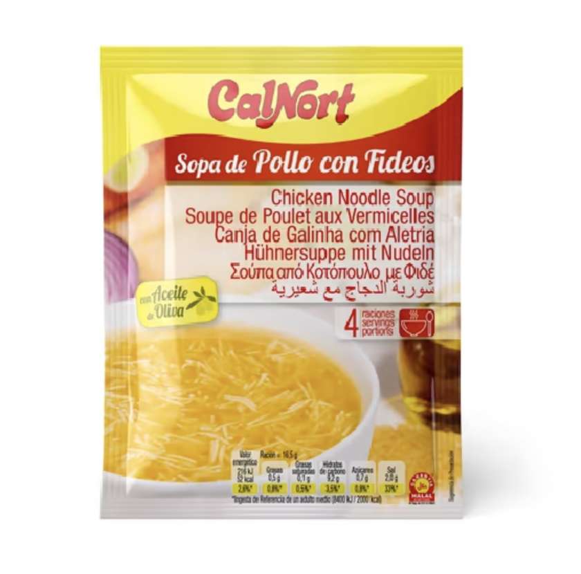 Calnort Chicken Noodle Soup 66g شوربة دجاج بالشعيرية