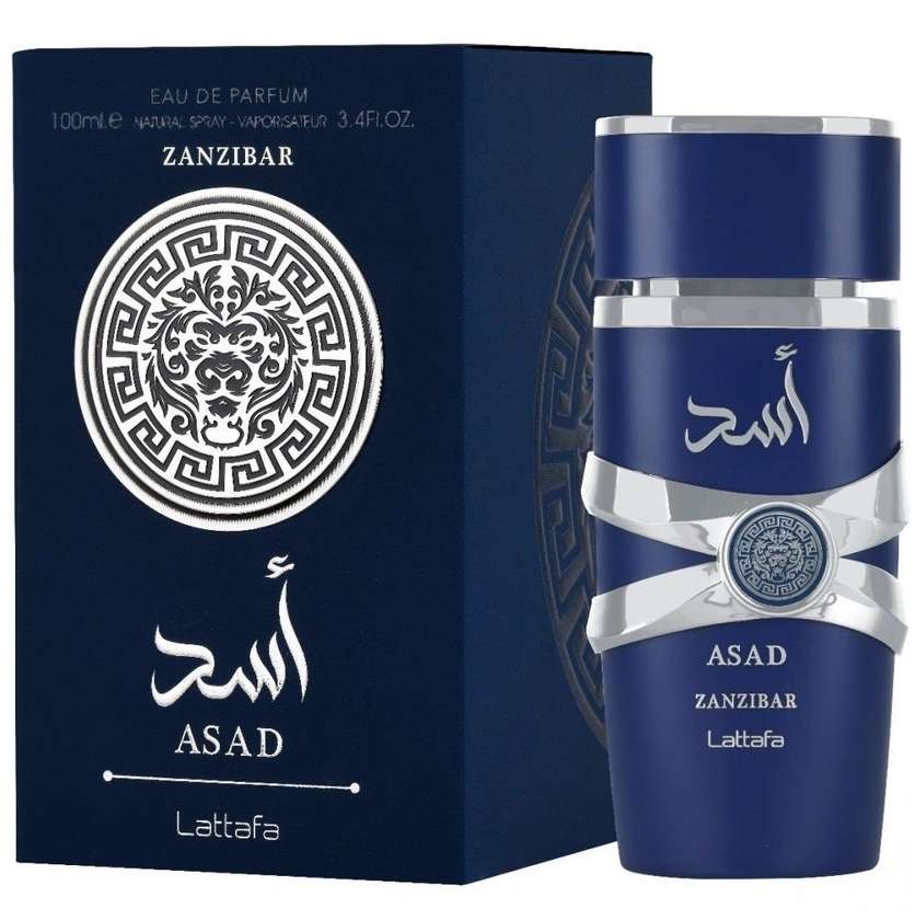 Asad Zanzibar Lattafa 100 ml, Eau de Parfum, Men