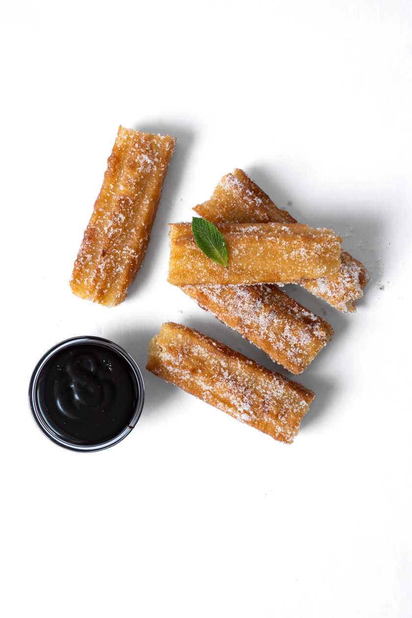 Churros s čokoládovým Dipem