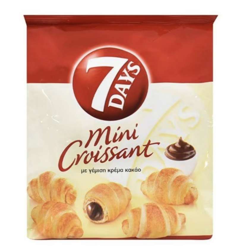 7 Days Croissants Mini Cocoa 185gr كروسان