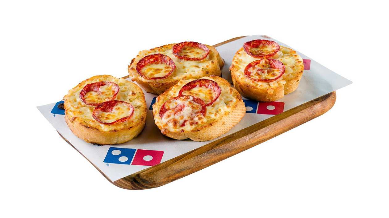 Pieczywo czosnkowe z serem i pepperoni