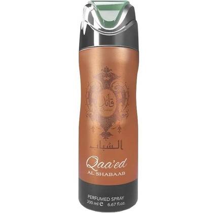 Qaa’ed Al Shabaab Lattafa 200 ml, Deodorant Spray, Men