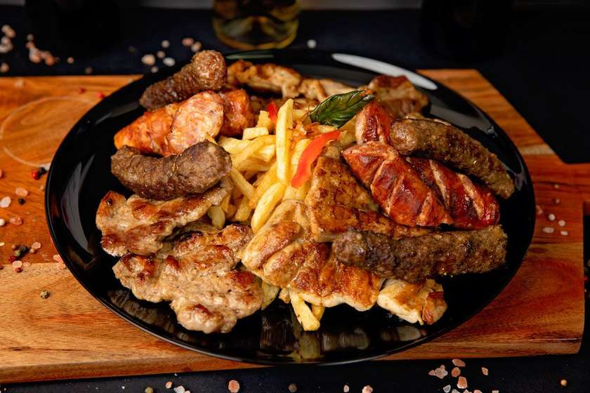 Mix grill porc pui  2 pers