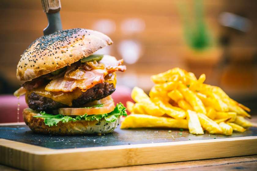 Bacon burger