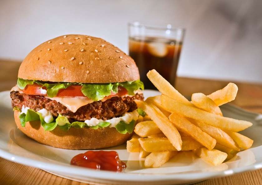 Cheeseburger menu