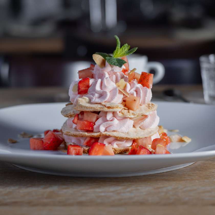 Strawberry Meringue
