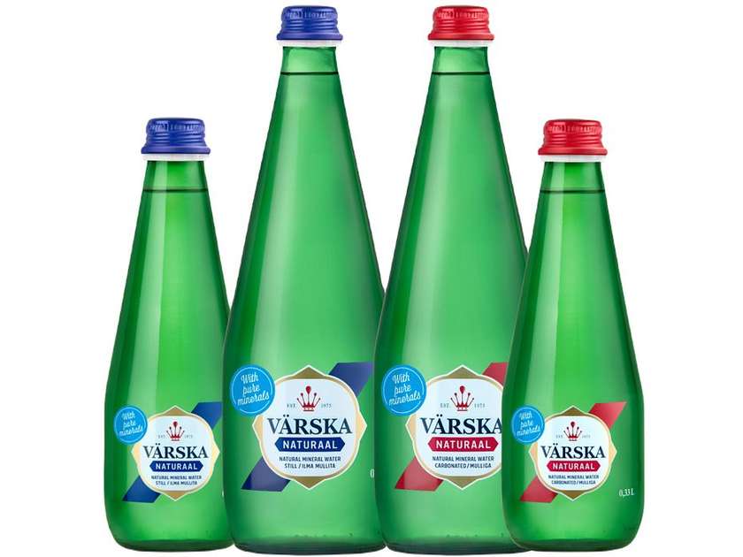 Вода "Varska" скло газ 0,33