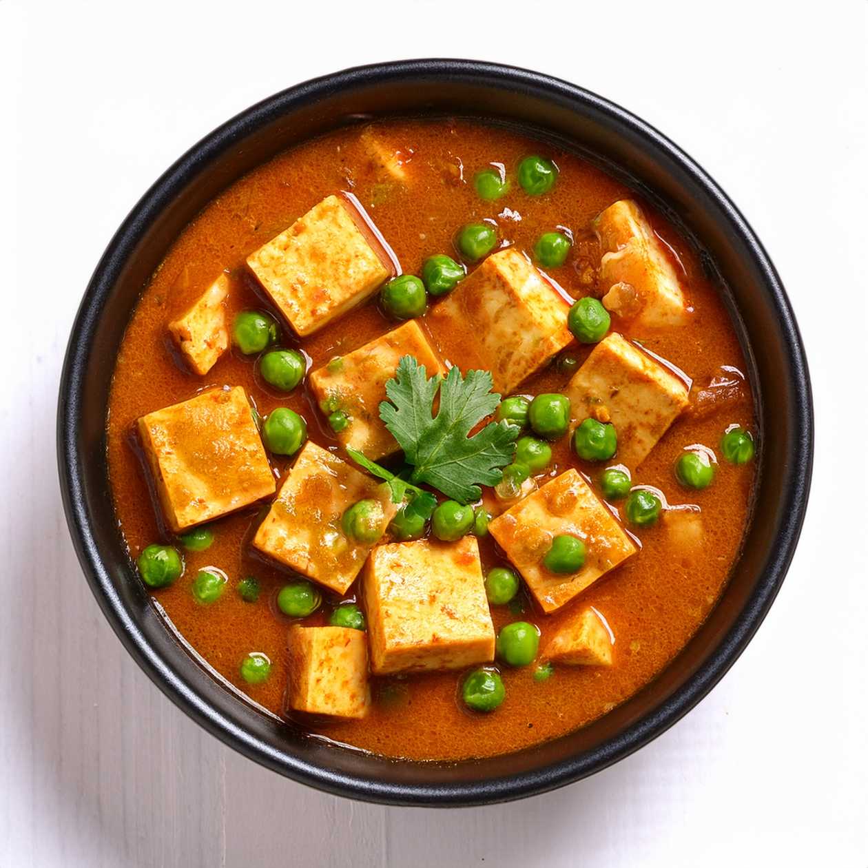 Mattar paneer