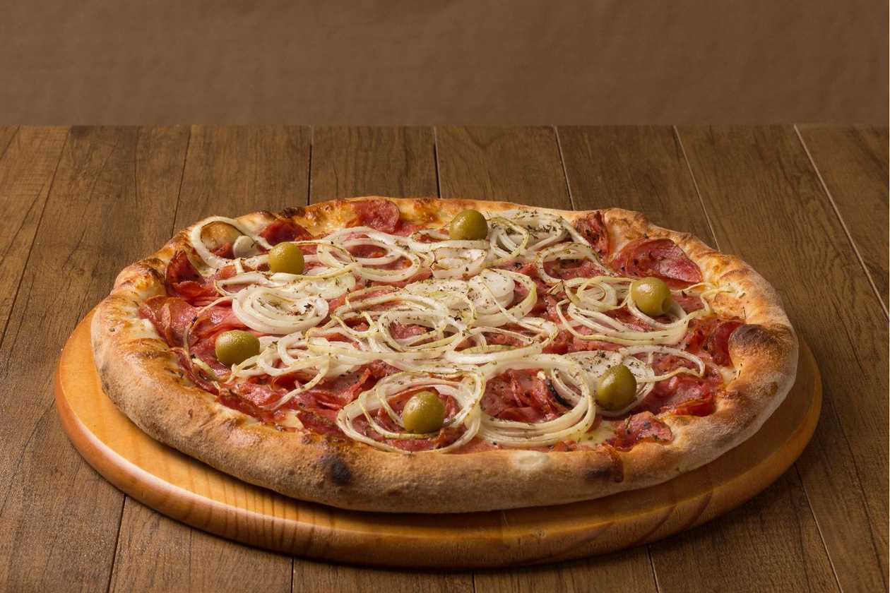 Rustic pizza