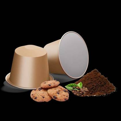 Coffee capsules with biscuit flavor – Nespresso® compatible capsules - 10 pcs.