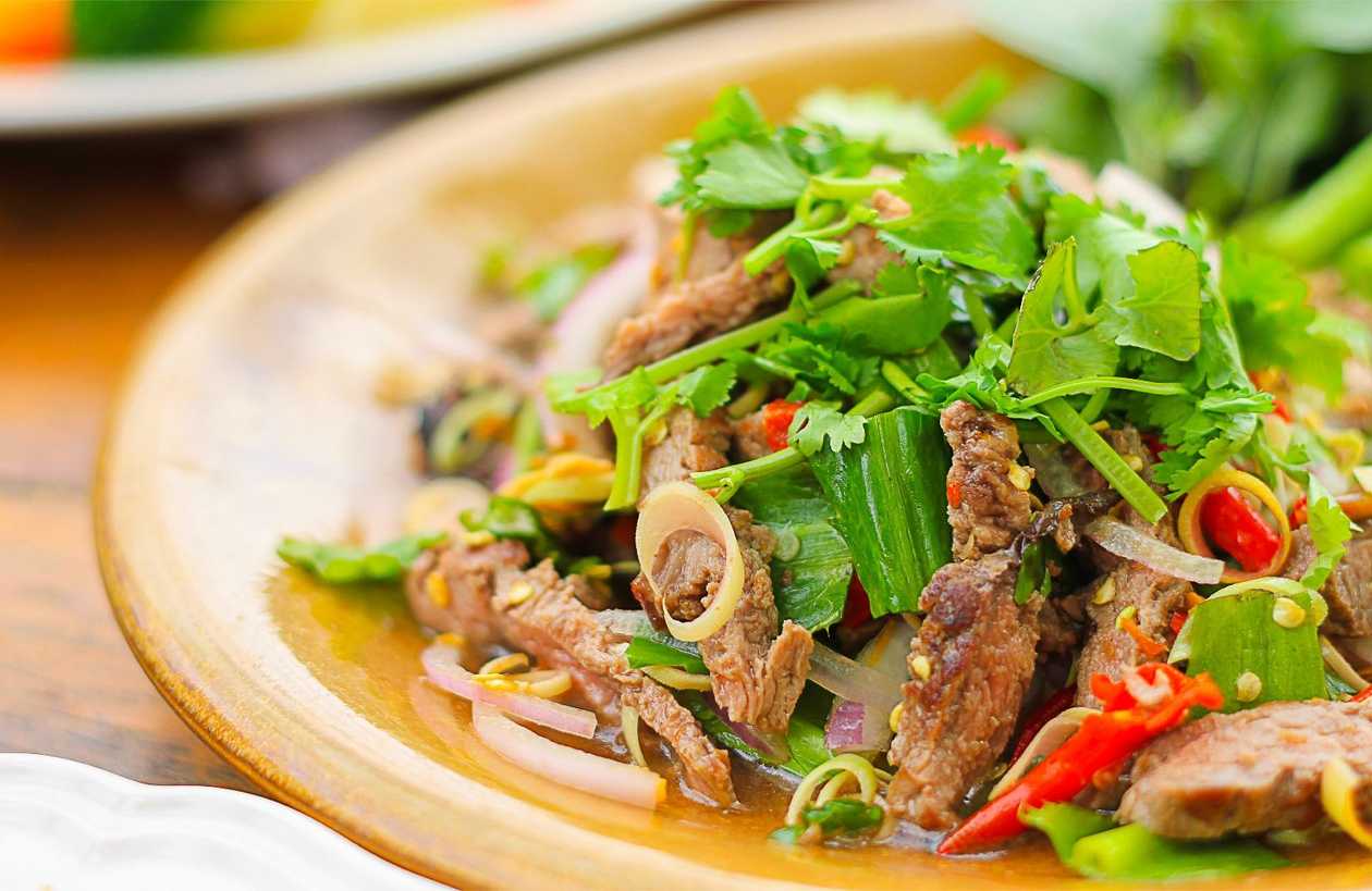 Kebab salad