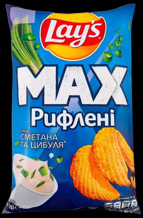 Чипси  Lay's  сметана цибуля