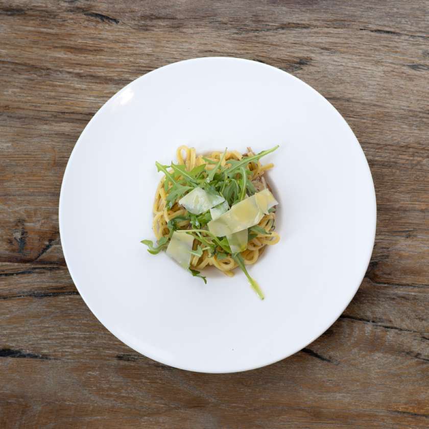 Linguine with Porcini Mushrooms