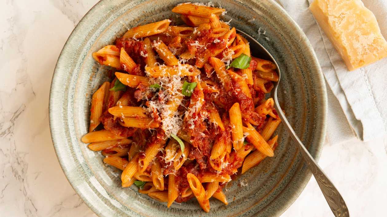 Penne A Matriciana .