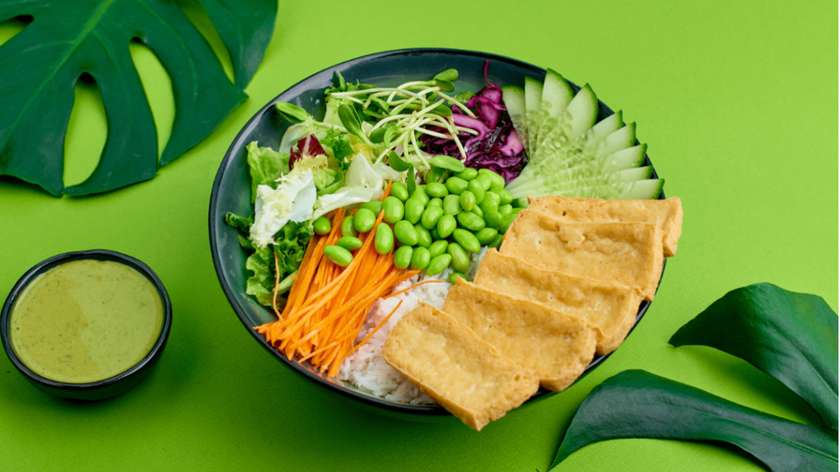 Power Matcha Bowl z Tofu