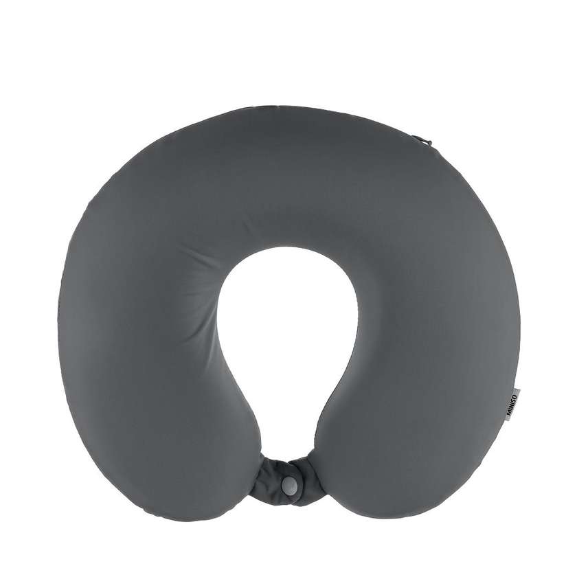 Cooling Memory Foam Neck Pillow(Gray)