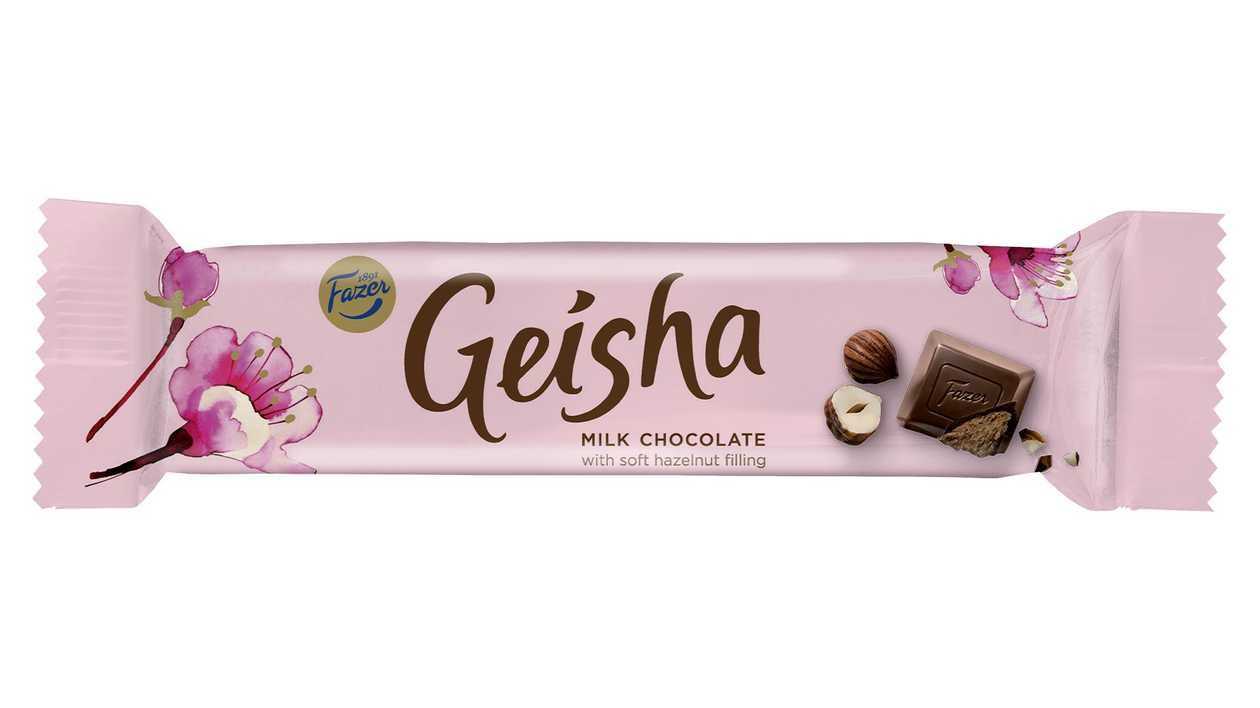 Geisha Milk Chocolate Bar 37G